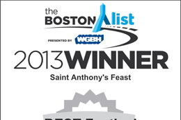 2013 Boston A-List "Best Festival" Winner
